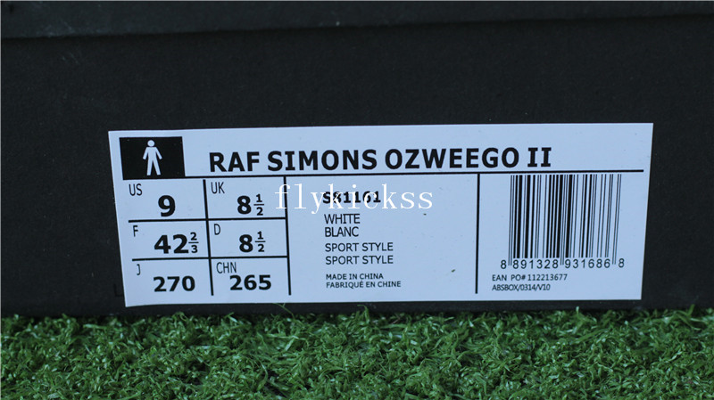 Raf Simons x Consortium Ozweego 2 Bunny Cream White